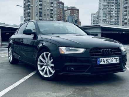 Чорний Ауді А4, об'ємом двигуна 2 л та пробігом 215 тис. км за 12400 $, фото 1 на Automoto.ua