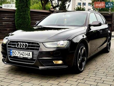 Ауди А4 2013 в Тернополе на Automoto.ua Черный Ауди А4, объемом двигателя 2 л и пробегом 242 тыс. км за 13900 $, фото 1 на Automoto.ua