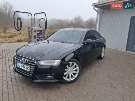 Ауди А4 2013 в Жмеренке на Automoto.ua Черный Ауди А4, объемом двигателя 1.98 л и пробегом 196 тыс. км за 11000 $, фото 1 на Automoto.ua