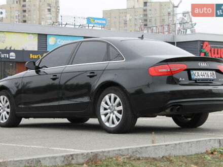 Ауди А4 2013 в Киеве на Automoto.ua Черный Ауди А4, объемом двигателя 1.98 л и пробегом 144 тыс. км за 11200 $, фото 1 на Automoto.ua