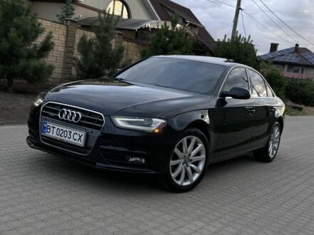 Ауди А4 2013 в Одессе на Automoto.ua Черный Ауди А4, объемом двигателя 2 л и пробегом 200 тыс. км за 12650 $, фото 1 на Automoto.ua