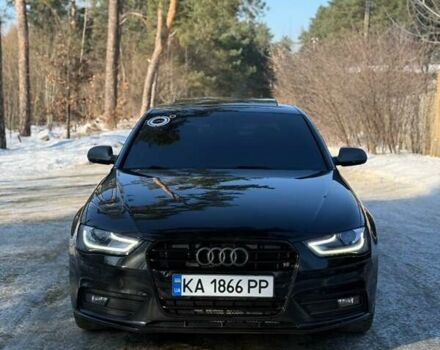 Черный Ауди А4, объемом двигателя 2 л и пробегом 130 тыс. км за 10900 $, фото 1 на Automoto.ua