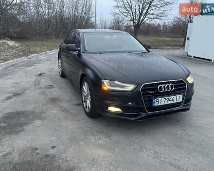 Черный Ауди А4, объемом двигателя 1.98 л и пробегом 150 тыс. км за 11300 $, фото 1 на Automoto.ua