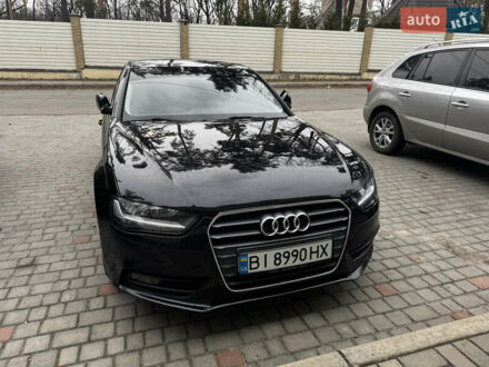 Ауди А4 2014 в Полтаве на Automoto.ua Черный Ауди А4, объемом двигателя 1.97 л и пробегом 130 тыс. км за 16500 $, фото 1 на Automoto.ua