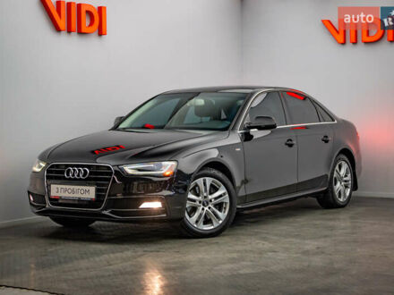 Черный Ауди А4, объемом двигателя 2 л и пробегом 110 тыс. км за 12962 $, фото 1 на Automoto.ua