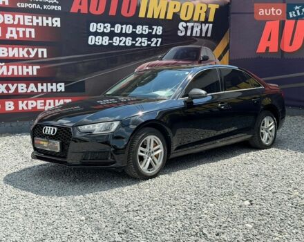 Черный Ауди А4, объемом двигателя 1.98 л и пробегом 162 тыс. км за 17000 $, фото 1 на Automoto.ua
