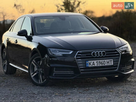 Ауди А4 2016 в Самборе на Automoto.ua Черный Ауди А4, объемом двигателя 1.98 л и пробегом 215 тыс. км за 17900 $, фото 1 на Automoto.ua