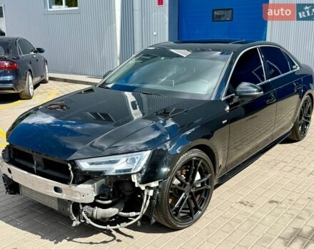 Черный Ауди А4, объемом двигателя 2 л и пробегом 200 тыс. км за 13400 $, фото 1 на Automoto.ua