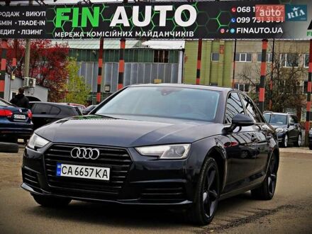 Ауди А4 2017 в Черкассах на Automoto.ua Черный Ауди А4, объемом двигателя 1.98 л и пробегом 134 тыс. км за 15800 $, фото 1 на Automoto.ua