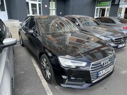 Ауди А4 2017 в Киеве на Automoto.ua Черный Ауди А4, объемом двигателя 2 л и пробегом 212 тыс. км за 15999 $, фото 1 на Automoto.ua