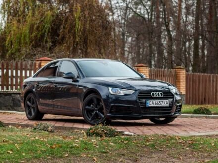 Ауди А4 2017 в Черкассах на Automoto.ua Черный Ауди А4, объемом двигателя 2 л и пробегом 131 тыс. км за 17600 $, фото 1 на Automoto.ua