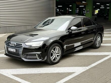 Ауди А4 2017 в Вышгороде на Automoto.ua Черный Ауди А4, объемом двигателя 2 л и пробегом 198 тыс. км за 15000 $, фото 1 на Automoto.ua