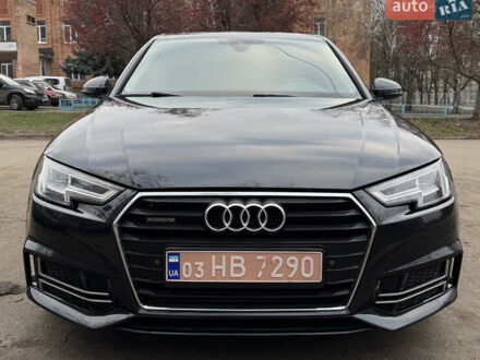 Черный Ауди А4, объемом двигателя 2 л и пробегом 186 тыс. км за 21000 $, фото 1 на Automoto.ua