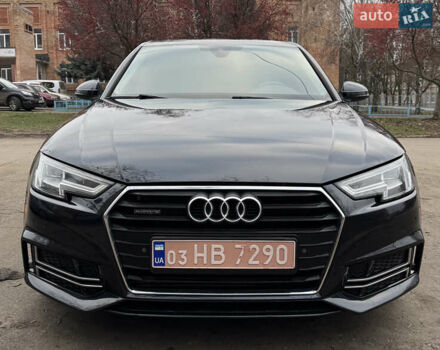 Черный Ауди А4, объемом двигателя 2 л и пробегом 186 тыс. км за 21000 $, фото 1 на Automoto.ua