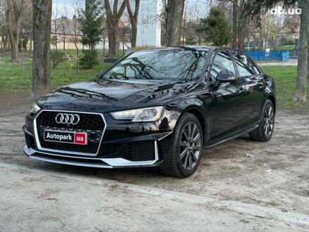 Ауді А4 2018 у Києві на Automoto.ua Чорний Ауді А4, об'ємом двигуна 2 л та пробігом 97 тис. км за 19190 $, фото 1 на Automoto.ua