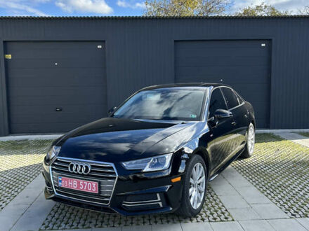Ауди А4 2018 в Самборе на Automoto.ua Черный Ауди А4, объемом двигателя 2 л и пробегом 49 тыс. км за 17800 $, фото 1 на Automoto.ua