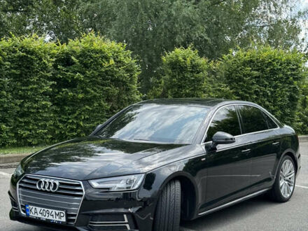 Ауді А4 2018 у Києві на Automoto.ua Чорний Ауді А4, об'ємом двигуна 1.98 л та пробігом 127 тис. км за 21000 $, фото 1 на Automoto.ua