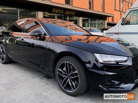 Ауді А4 2019 у Чернівцях на Automoto.ua Чорний Ауді А4, об'ємом двигуна 2 л та пробігом 55 тис. км за 25700 $, фото 1 на Automoto.ua