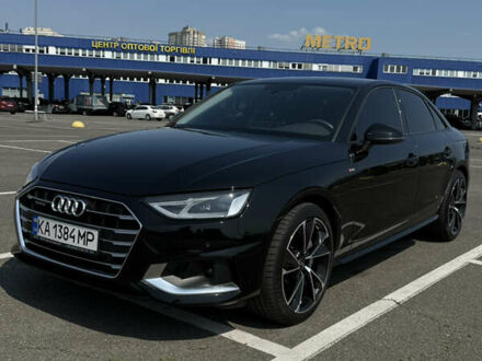 Ауді А4 2021 у Києві на Automoto.ua Чорний Ауді А4, об'ємом двигуна 2 л та пробігом 49 тис. км за 34500 $, фото 1 на Automoto.ua
