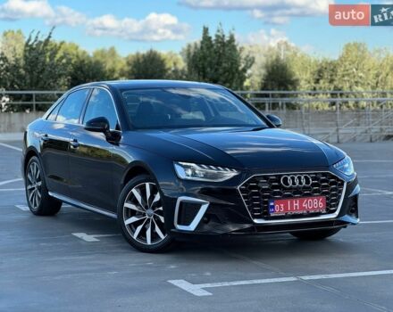 Черный Ауди А4, объемом двигателя 2 л и пробегом 75 тыс. км за 23500 $, фото 1 на Automoto.ua