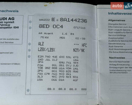 Фиолетовый Ауди А4, объемом двигателя 1.6 л и пробегом 247 тыс. км за 7400 $, фото 56 на Automoto.ua