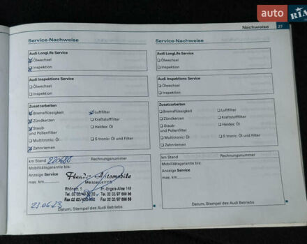 Фиолетовый Ауди А4, объемом двигателя 1.6 л и пробегом 247 тыс. км за 7400 $, фото 63 на Automoto.ua