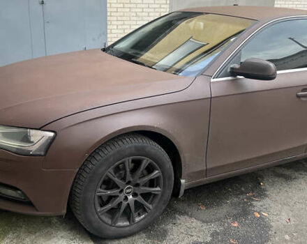 Ауді А4 2013 у Києві на Automoto.ua Коричневий Ауді А4, об'ємом двигуна 1.8 л та пробігом 250 тис. км за 11500 $, фото 1 на Automoto.ua