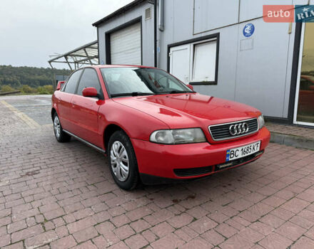 Ауди А4 1995 в Теребовле на Automoto.ua Красный Ауди А4, объемом двигателя 1.6 л и пробегом 310 тыс. км за 2350 $, фото 3 на Automoto.ua
