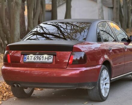Ауди А4 1996 в Коломые на Automoto.ua Красный Ауди А4, объемом двигателя 1.8 л и пробегом 240 тыс. км за 2400 $, фото 1 на Automoto.ua