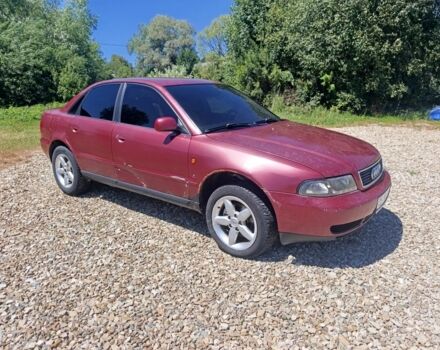 Красный Ауди А4, объемом двигателя 1.9 л и пробегом 420 тыс. км за 2500 $, фото 2 на Automoto.ua