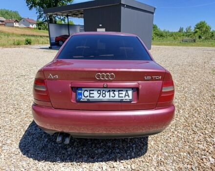 Красный Ауди А4, объемом двигателя 1.9 л и пробегом 420 тыс. км за 2500 $, фото 3 на Automoto.ua