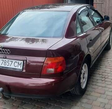 Красный Ауди А4, объемом двигателя 1.8 л и пробегом 255 тыс. км за 3500 $, фото 8 на Automoto.ua