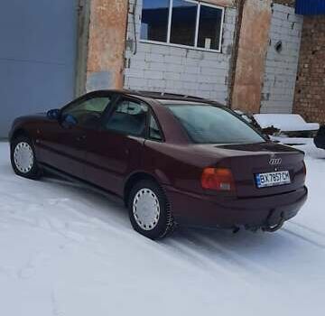 Красный Ауди А4, объемом двигателя 1.8 л и пробегом 255 тыс. км за 3500 $, фото 10 на Automoto.ua