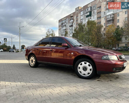 Красный Ауди А4, объемом двигателя 1.6 л и пробегом 226 тыс. км за 4300 $, фото 5 на Automoto.ua