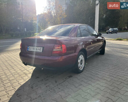 Красный Ауди А4, объемом двигателя 1.6 л и пробегом 226 тыс. км за 4300 $, фото 4 на Automoto.ua