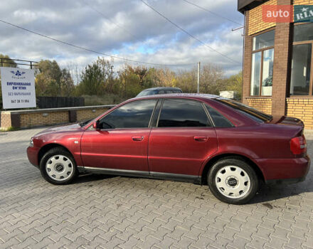Красный Ауди А4, объемом двигателя 1.6 л и пробегом 226 тыс. км за 4300 $, фото 2 на Automoto.ua
