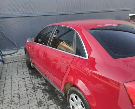 Красный Ауди А4, объемом двигателя 1.6 л и пробегом 253 тыс. км за 3200 $, фото 1 на Automoto.ua