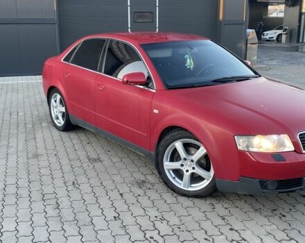 Красный Ауди А4, объемом двигателя 1.6 л и пробегом 253 тыс. км за 3200 $, фото 4 на Automoto.ua