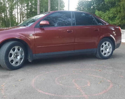 Красный Ауди А4, объемом двигателя 1.6 л и пробегом 300 тыс. км за 4900 $, фото 2 на Automoto.ua