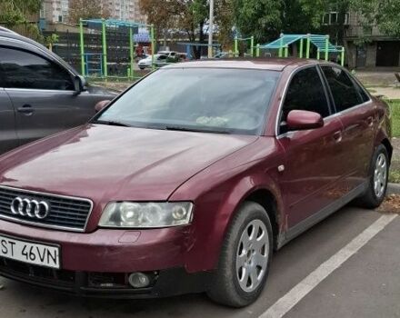 Красный Ауди А4, объемом двигателя 2 л и пробегом 348 тыс. км за 1938 $, фото 1 на Automoto.ua