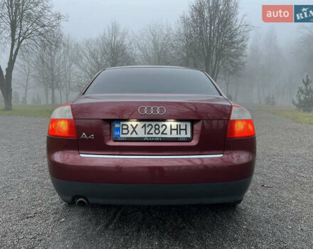 Красный Ауди А4, объемом двигателя 1.6 л и пробегом 299 тыс. км за 4599 $, фото 4 на Automoto.ua