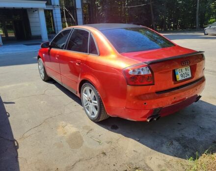 Красный Ауди А4, объемом двигателя 1.8 л и пробегом 400 тыс. км за 4000 $, фото 3 на Automoto.ua