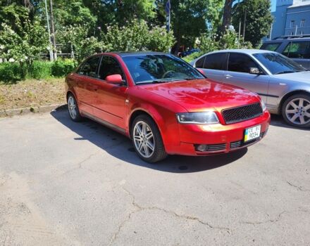 Красный Ауди А4, объемом двигателя 1.8 л и пробегом 400 тыс. км за 4000 $, фото 1 на Automoto.ua