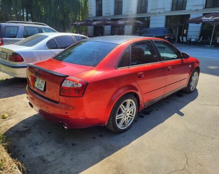 Красный Ауди А4, объемом двигателя 1.8 л и пробегом 400 тыс. км за 4000 $, фото 4 на Automoto.ua