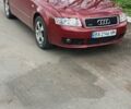 Красный Ауди А4, объемом двигателя 1.8 л и пробегом 200 тыс. км за 4300 $, фото 1 на Automoto.ua