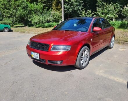 Красный Ауди А4, объемом двигателя 1.8 л и пробегом 400 тыс. км за 4000 $, фото 2 на Automoto.ua