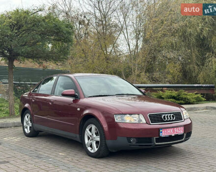Красный Ауди А4, объемом двигателя 1.6 л и пробегом 153 тыс. км за 5400 $, фото 4 на Automoto.ua
