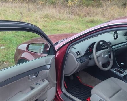 Красный Ауди А4, объемом двигателя 2 л и пробегом 265 тыс. км за 5200 $, фото 9 на Automoto.ua