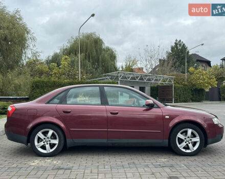 Красный Ауди А4, объемом двигателя 1.6 л и пробегом 153 тыс. км за 5400 $, фото 5 на Automoto.ua