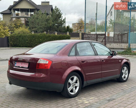 Красный Ауди А4, объемом двигателя 1.6 л и пробегом 153 тыс. км за 5400 $, фото 8 на Automoto.ua